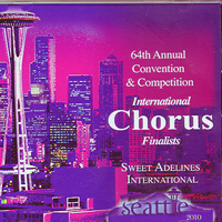 Sweet Adelines : Top Choruses 2010 : 1 CD :  : RC1024