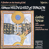 Gothic Voices : A Feather on the Breath of God : 1 CD : Christopher Page : CDA 66039