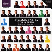 King's Singers : Tallis: Spem In Alium : SACD : Thomas Tallis : 071