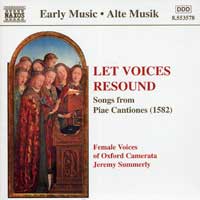 Female Voices of Oxford Camerata : Let Voices Resound : 1 CD : Jeremy Summerly : 8.553578