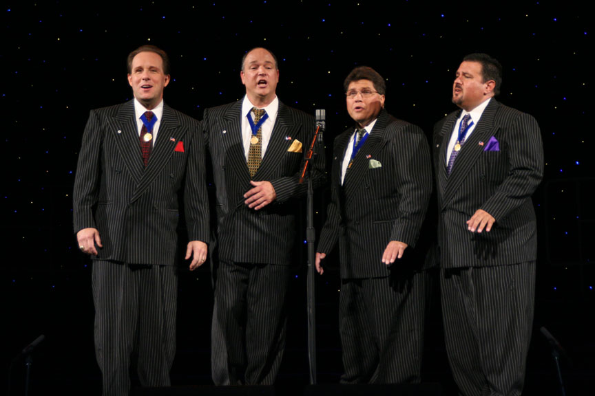 Nightlife barbershop quartet