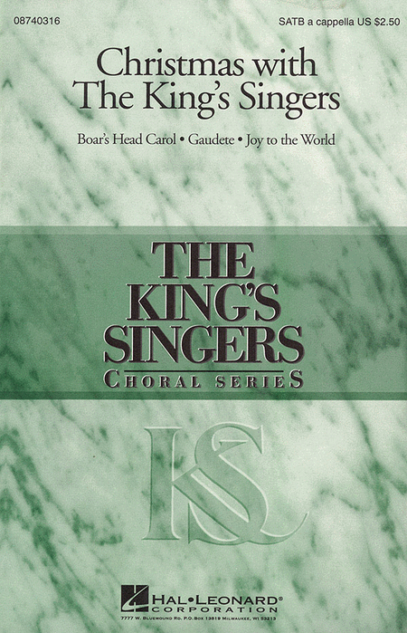 Christmas with the King's Singers (Collection) : SATB : David Overton : King's Singers : Sheet Music : 08740316 : 073999403169