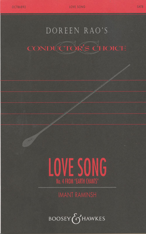 Love Song : SATB divisi : Imant Raminsh : Songbook & CD : 48004640 : 073999837513