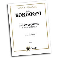 Marco Bordogni : Twenty-four Easy Vocalises in Progressive Order : Book :  : 029156958065  : 00-K09147