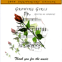 Growing Girls : <span style="color:red;">Thank You For The Music</span> : 00  1 CD