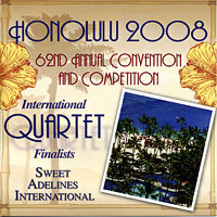 Sweet Adelines : Top Quartets 2008 : 1 CD : RC1021