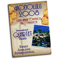 Sweet Adelines : Top Quartets 2008 : DVD : AV1049