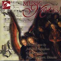 Cappella Alamire : Music of The Modes : 1 CD : Peter Urquhart : Johannes Ockeghem : dor 80152