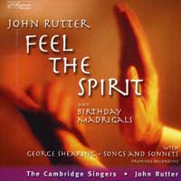 Cambridge Singers : Feel The Spirit : 1 CD : John Rutter :  : 128