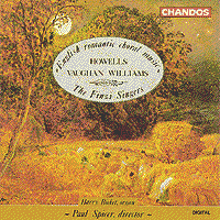 Finzi Singers : Howells / Williams - English Romantic Choral Music : 1 CD : Paul Spicer : 9019