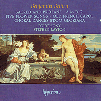 Polyphony : Benjamin Britten : 1 CD : Stephen Layton : Benjamin Britten : CDA 67140