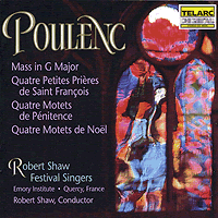 Robert Shaw Festival Singers : Poulenc : 00  1 CD : Robert Shaw : Francis Poulenc : 80236