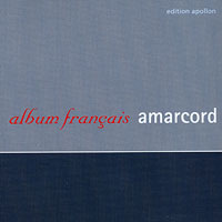 Ensemble Amarcord : Album Francais : 1 CD : 10107