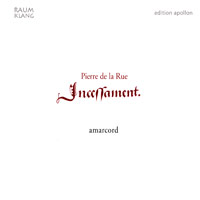 Ensemble Amarcord : Incessament : 1 CD : 10105