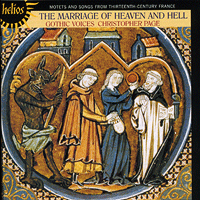 Gothic Voices : The Marriage of Heaven & Hell : 1 CD : Christopher Page :  : CDH 55273