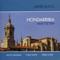 Javier Busto (Kanta Cantemus Korua) : Hondarriba : 1 CD : Javier Busto
