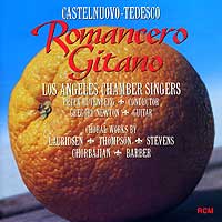 Los Angeles Chamber Singers : Romancero Gitano : 1 CD : Peter Rutenberg : 19802