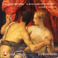 La Venexiana : Luca Marenzio : 1 CD : Luca Marenzio : 920909
