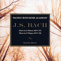 Pacific Boychoir : Johann Sebastian Bach : 1 CD : Kevin Fox : Johann Sebastian Bach