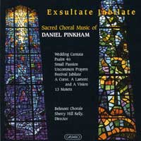 Belmont Chorale : Exsultate Jubilate : 1 CD : Sherry Hill Kelly :  : 288