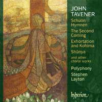 Polyphony : Tavener : 1 CD : Stephen Layton : John Tavener : CDA 67475