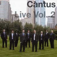 Cantus : Live Vol. 2 : 00  1 CD