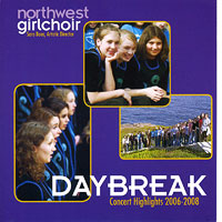 Northwest Girlchoir : Daybreak : 1 CD : Sara Boos : 