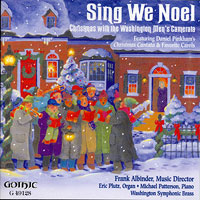 Washington Men's Camerata : Sing We Noel : 1 CD : Frank Albinder :  : 49128