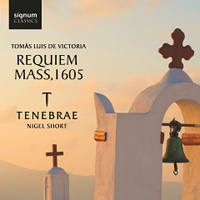 Tenebrae : Requiem Mass 1605 : 1 CD : Nigel Short : Tomas Luis de Victoria : 248