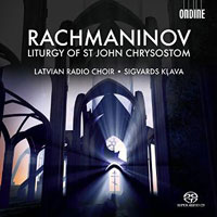 Latvian Radio Choir : Rachmaninov: Divine Liturgy of St. John Chrysostom : 1 CD : Sergei Rachmaninoff : 761195115152 : ODE1151-5