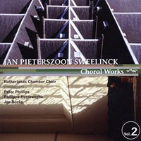 Netherlands Chamber Choir : Sweelinck Choral Works Vol 2 : 1 CD : Jan Sweelinck : ktc 1319