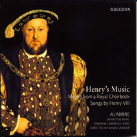 Alamire : Henry's Music : 1 CD : David Skinner :  : CD705