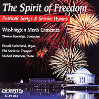 Washington Men's Camerata : The Spirit of Freedom : 1 CD : Thomas Beveridge :  : G-49103