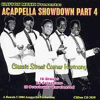 Various Artists : Acappella Showdown 4 : 1 CD : 3039