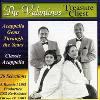 The Valentinos : Treasure Chest : 1 CD : 3003