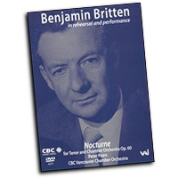 Benjamin Britten : in Rehearsal and Performance : DVD : Benjamin Britten : Benjamin Britten : 089948427797 : VAI4277DVD