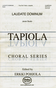 Laudate Dominum : SSAA : Javier Busto : Tapiola Choir : Sheet Music : 08500333 : 073999645408