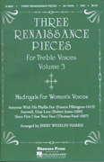 Amyntas With Phylis Faire : SSA : Jerry Weseley Harris  : Sheet Music : 35023504 : 747510050148