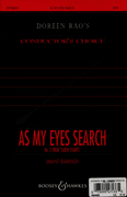 As My Eyes Search : SATB divisi : Imant Raminsh : Sheet Music : 48004638 : 073999471335