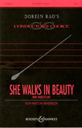 She Walks In Beauty : SATB : Doreen Rao : Sheet Music : 48004673 : 073999934724