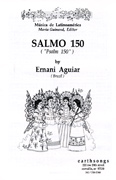 Salmo 150 : SATB : Ernani Aguiar : Sheet Music : S-040