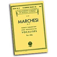 Mathilde Marchesi : Elementary Progressive Vocalises - Low Voice : Solo : Vocal Warm Up Exercises :  : 073999556100 : 0793557089 : 50255610