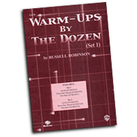 Russell Robinson : Warm-Ups by the Dozen (SATB Set 1 & 2) : Songbook : Russell L. Robinson :  : 654979993384  : 00-SVM01025