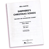 Bela Bartok : Shepherd's Christmas Songs : SATB divisi : Songbook : 073999885835 : 48002889