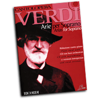Giuseppe Verdi : Cantolopera - Arias for Soprano : Solo : Songbook & CD : Giuseppe Verdi : 073999840179 : 0634033220 : 50484017