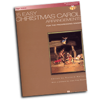 Richard Walters : 15 Easy Christmas Carol Arrangements - High Voice : Solo : Songbook & CD : 884088085001 : 1423413369 : 00000459