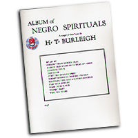 Harry T. Burleigh : Album of Negro Spirituals - Low Voice : Solo : Songbook & CD : 00-27270