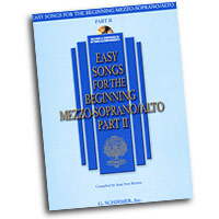 Joan Frey Boytim : Easy Songs for the Beginning Mezzo-Soprano / Alto Part II : Solo : Songbook & CD :  : 884088075057 : 1423412141 : 50486243