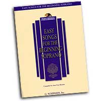 Joan Frey Boytim : Easy Songs for the Beginning Soprano : Solo : Songbook & CD :  : 073999837568 : 0634019686 : 50483756