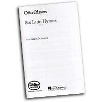 Otto Olsson : Six Latin Hymns : SATB : Songbook : 073999154047 : WH120